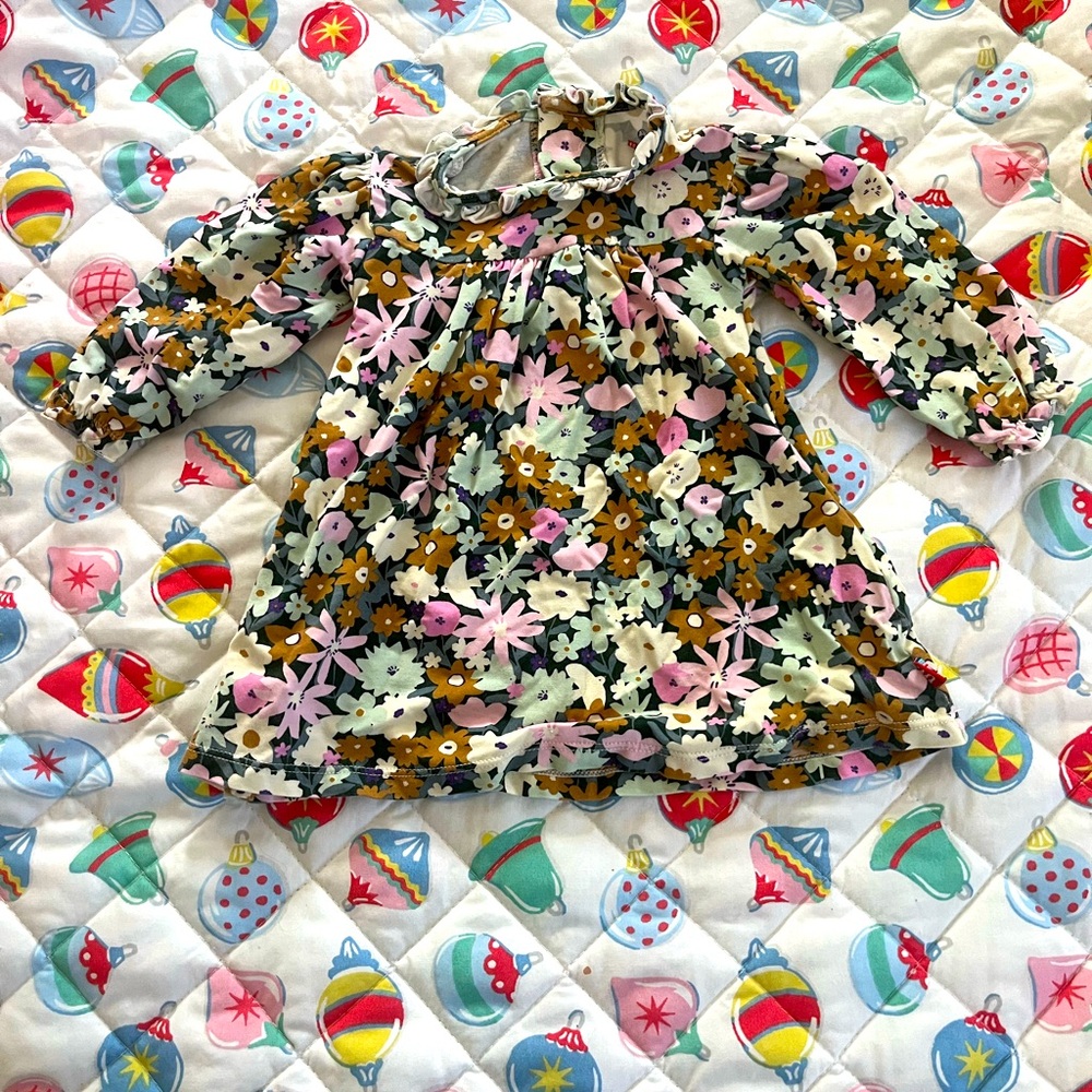 EUC Magnetic Me bamboo baby dress 3-6 months